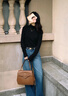 她享高領(lǐng)打底衫女秋冬德絨長(cháng)袖t恤女士上衣百搭打底小衫T144S4001 曬單實(shí)拍圖