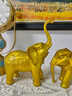 天祥緣黃銅大象擺件一對銅象招客廳玄關(guān)財吸水象銅制大號鼻子朝天銅大象 19號吸水福財對象一對 曬單實(shí)拍圖