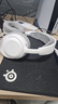 賽睿（SteelSeries）【Faker冠軍同款】寒冰Nova3X無(wú)線(xiàn)游戲耳機頭戴式電腦電競耳麥藍牙2.4G降噪麥XBOX加強CS 冰玉白  曬單實(shí)拍圖