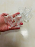 爾山集白酒杯6只套裝創(chuàng  )意復古高腳刻花玻璃杯家用一兩迷你小酒杯一口杯 【6只裝】蝴蝶刻花玻璃酒杯 曬單實(shí)拍圖