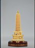 大明銅匠花絲銅文昌塔擺件客廳玄關(guān)書(shū)桌辦公室高檔裝飾送學(xué)生考生開(kāi)學(xué)禮物 曬單實(shí)拍圖