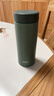 膳魔師（THERMOS）保溫杯日本原裝進(jìn)口大容量男女士高端水杯子超長(cháng)保溫簡(jiǎn)約送禮物 綠色350ml 曬單實(shí)拍圖