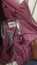 坦博爾羽絨服女蓄熱科技冬季寬松短款加厚保暖連帽中老女裝外套TD236356 粉黛紅 160/84A 曬單實(shí)拍圖