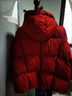 優(yōu)衣庫女裝PUFFTECH空氣棉服連帽外套478571 15 珊瑚紅色 L 曬單實(shí)拍圖