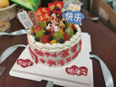 曼恒網(wǎng)紅男女朋友新鮮生日蛋糕同城配送當天配送當日送達水果奶油蛋糕 P款小富婆蛋糕 6英寸(適合1-2人) 曬單實(shí)拍圖