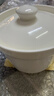美廚（MAXCOOK）燉盅陶瓷蒸碗專(zhuān)用碗上鍋蒸雞蛋羹專(zhuān)用碗隔水燉家用2人用MCTC3075 曬單實(shí)拍圖