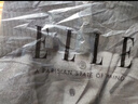 ELLE【100%綿羊毛】ELLE短款雙面呢大衣女2024冬季新款休閑毛呢外套 中灰 L 曬單實(shí)拍圖