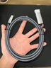 優(yōu)籟特（ULT-unite）Type-C轉DP1.4線(xiàn)8K高清雷電4/5轉換頭USB-C轉接器360Hz手機投屏筆記本外接電腦顯示器編織1米 曬單實(shí)拍圖