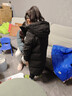 鴨鴨【孫穎莎同款】鴨鴨兒童羽絨服男女童冬季中長(cháng)款中大童裝外套裝HY 曬單實(shí)拍圖