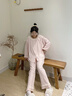 思莉太太 SLEEP TIGHT睡衣女春秋2026新款純棉長(cháng)袖高端復古名媛風(fēng)粉色女士可外穿家居服 WZT05887 M 曬單實(shí)拍圖