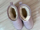 拉夏貝爾（La Chapelle）雪地靴女冬季保暖加絨棉鞋百搭加厚短靴女-0835 紫色 38 曬單實(shí)拍圖