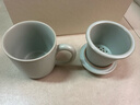 周澤堂[新年禮物]天青汝窯 陽(yáng)明辦公杯380ml景德鎮高檔陶瓷禮盒茶水分離 曬單實(shí)拍圖