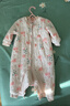 英氏（YEEHOO）嬰兒衣服新生兒衣服嬰兒初生連體衣5A抗菌乳木果潤膚衣 曬單實(shí)拍圖