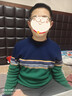 恒源祥兒童秋冬毛衣男童圓領(lǐng)針織套頭保暖羊毛衫中大童100%純羊毛上衣 ZGQF270拼色胸前網(wǎng)格【綠藏青】 180 建議高170-180重55-65kg 曬單實(shí)拍圖