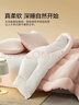 水星家紡被子冬被冬季被子加厚保暖被芯A類(lèi)纖維被褥約6.8斤 曬單實(shí)拍圖