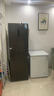 美的（Midea）271升三門(mén)冰箱灰色小型電冰箱三開(kāi)門(mén)一級能效節能風(fēng)冷無(wú)霜雙凈味家用租房MR-283WTPZE【國家補貼】 曬單實(shí)拍圖
