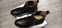 百麗男鞋牛皮商務(wù)英倫切爾西煙筒靴A0927DD2 黑單里 40 曬單實(shí)拍圖