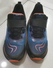 江博士?jì)和\動(dòng)鞋子男童鞋春秋女童運動(dòng)鞋小學(xué)生跑步鞋6-12歲大童兒童鞋 黑/藍/橙 32 腳長(cháng)約19.6-20.1 曬單實(shí)拍圖