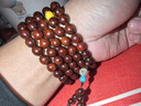龍隱  正品生肖小葉紫檀手串男女士款高端香木文玩佛珠子轉運手鏈情侶 虛空藏菩薩【?；ⅰ?mm 曬單實(shí)拍圖