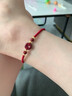 本命堂2026馬年本命年天然朱砂紅繩手鏈女士平安扣護身符新年情人節禮物 曬單實(shí)拍圖