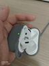 ESCASE適用airpods四代保護套airpods4保護套蘋(píng)果無(wú)線(xiàn)藍牙耳機防摔防塵硅膠男女防污耐磨灰色+掛繩 曬單實(shí)拍圖