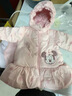 戴維貝拉（DAVE＆BELLA）迪士尼IP兒童三防羽絨服冬裝女童保暖裙外套 曬單實(shí)拍圖