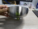 美廚（MAXCOOK）316L不銹鋼碗 沙拉碗湯碗雙層隔熱 飯碗餐具面碗16cm MCWA9867 曬單實(shí)拍圖