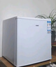 奧克斯（AUX）家用單門(mén)迷你小型冰箱 冷藏保鮮小冰箱 宿舍租房電冰箱 【國家補貼】BC-50P80 升級款 珍珠白 曬單實(shí)拍圖