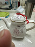 瓷之美瓷美柯歐式陶瓷油壺油瓶調味瓶餐桌醬醋壺醬油壺子380ML 老款單壺金絲牡丹 曬單實(shí)拍圖