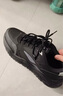 361°運動(dòng)鞋男秋冬季厚底增高黑色通勤休閑跑步老爹鞋子男672426763F-4 曬單實(shí)拍圖