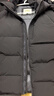 哈吉斯（HAZZYS）男裝 冬款男士外套PHIZ系列【三防/鵝絨】面包服蓬松保暖羽絨服男 曬單實(shí)拍圖
