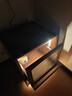 樸愫木作實(shí)木智能床頭柜黑胡桃木家用臥室簡(jiǎn)約小戶(hù)型床邊收納柜子 常規款丨現貨 曬單實(shí)拍圖