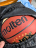 摩騰（molten）籃球6號GJ6X女子初中小學(xué)校園室內外通用 BG6X-GJ學(xué)生訓練球PU 曬單實(shí)拍圖