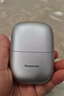 松下（Panasonic）小方盒mini剃須刀刮胡刀電動(dòng)便攜款往復式兩刀頭干濕雙剃新年元旦禮物生日禮物送男友送老公 ES-CM20 銀色【旅行便攜】 曬單實(shí)拍圖
