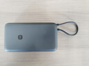 小米（MI）【3C認證】小米自帶線(xiàn)充電寶 20000 22.5W 深灰可上飛機/火車(chē)多彩便攜   iPhone安卓可用 曬單實(shí)拍圖
