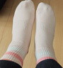 浪莎襪子女款秋季純棉抗菌消臭短筒襪吸汗透氣中筒女襪5雙裝 曬單實(shí)拍圖