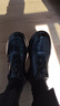 強人特大碼男鞋免系帶運動(dòng)皮鞋通勤休閑男單鞋 JDA87575 黑色 45碼 曬單實(shí)拍圖