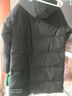 鴨鴨男士中長(cháng)款羽絨服冬季新款連帽加厚百搭休閑外套潮流冬裝保暖上衣 曬單實(shí)拍圖