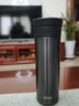 膳魔師（THERMOS）保溫杯便攜大容量不銹鋼車(chē)載陶瓷茗茶杯商務(wù)團購水杯TCMV-550/400 遠黛 550ml 曬單實(shí)拍圖
