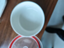 帶蓋泡面碗陶瓷保鮮碗 學(xué)生微波爐專(zhuān)用沙拉碗卡通泡面碗 保鮮碗6寸（花色隨機） 曬單實(shí)拍圖