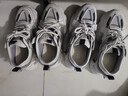 百麗（Belle）拼接老爹鞋女商場(chǎng)同款網(wǎng)面透氣厚底鞋D5D1DBM5 灰色 37 (235mm) 曬單實(shí)拍圖