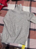 皮爾卡丹品牌高領(lǐng)羊絨衫男特級100%純山羊絨雙股加厚純色提花高檔毛衣打底 淺灰色 高檔禮盒禮袋包裝 M 【推薦體重110-130斤】 曬單實(shí)拍圖