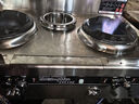 能師傅猛火灶商用飯店廚房灶臺熄火保護燃氣灶商用灶臺設備酒店食堂單雙灶煤氣液化氣天然氣 【標準風(fēng)機款】雙炒帶盆130*80*80厘米 曬單實(shí)拍圖