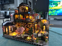 我の屋日式DIY手工小屋古都望月大型房子玩具八音盒屋女友生日新年禮物 曬單實(shí)拍圖