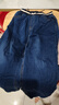 戴維貝拉（DAVE＆BELLA）兒童休閑長(cháng)褲冬裝新款男童棉褲男寶寶夾棉牛仔褲小童束腳褲 牛仔藍【現貨】 140 cm（建議身高130-140cm） 曬單實(shí)拍圖