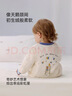 babylove【彩虹全能衣】嬰兒連體衣秋冬寶寶恒溫薄夾棉羊毛保暖哈衣爬服 曬單實(shí)拍圖