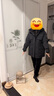 波司登25年羽絨服女士冬季90絨加厚連帽修身短款時(shí)尚運動(dòng)保暖外套 曬單實(shí)拍圖
