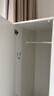 宜家（IKEA）克勒普斯塔三門(mén)簡(jiǎn)易衣柜結實(shí)耐用小戶(hù)型衣櫥家用臥室柜 三門(mén)衣柜 曬單實(shí)拍圖