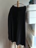 Massimo Dutti折扣升級2025年女裝修身百搭淑女風(fēng)針織半身裙小黑裙05209712 黑色 S (170/70A)尺碼偏大 曬單實(shí)拍圖