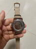 天王（TIAN WANG）男士手表機械表皮帶防水品牌國表情侶對表新年禮物送男友51001 【帥氣】白盤(pán)棕帶男表 曬單實(shí)拍圖
